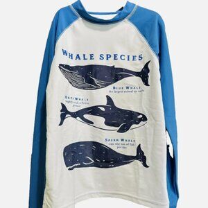 Hope & Henry Sun Guard Whale Species For Boys Size 10
